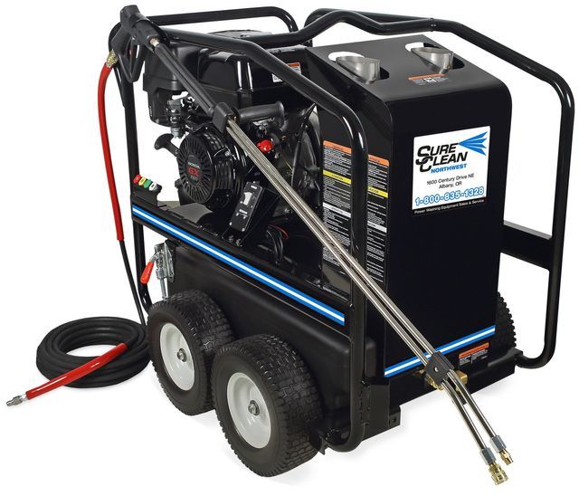 Black Colored Gas Pressure Washer — Albany, OR — Sure-Clean NW