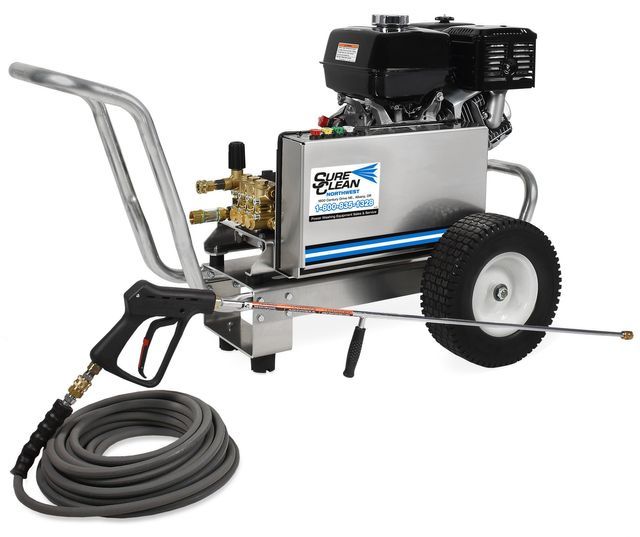 Cold Water Pressure Washer — Albany, OR — Sure-Clean NW