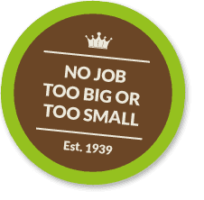 NO JOB TOO BIG OR TOO SMALL