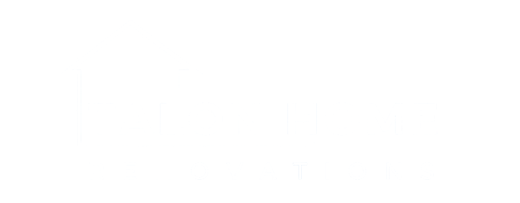 White Talon Home Renovations logo with a house roof icon above the company name