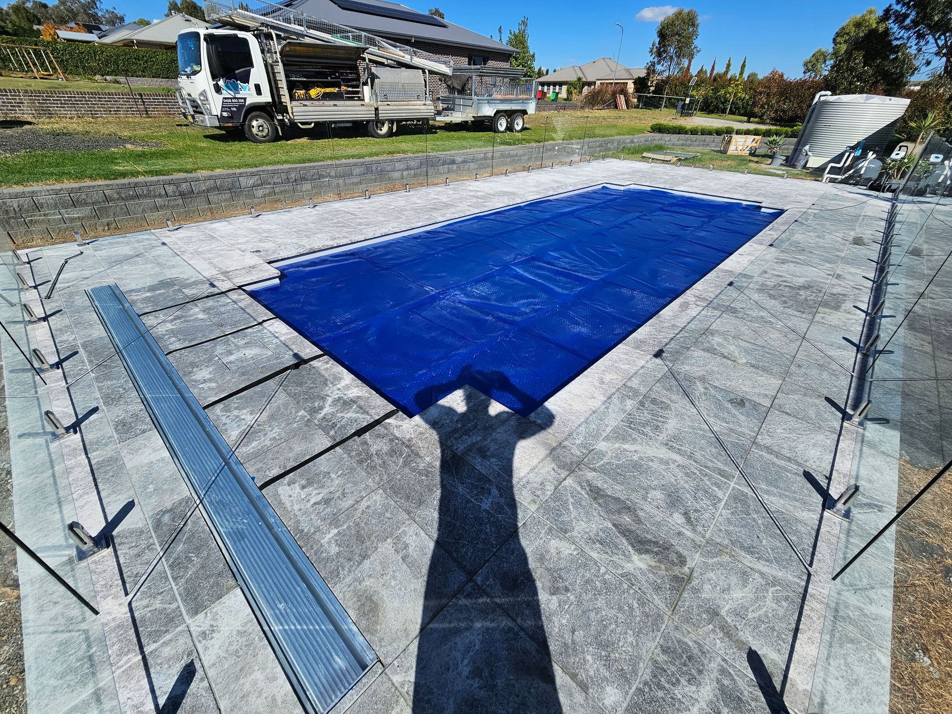 Wooden Pool Are Under Construction — Pool Builder in Gunnedah, NSW