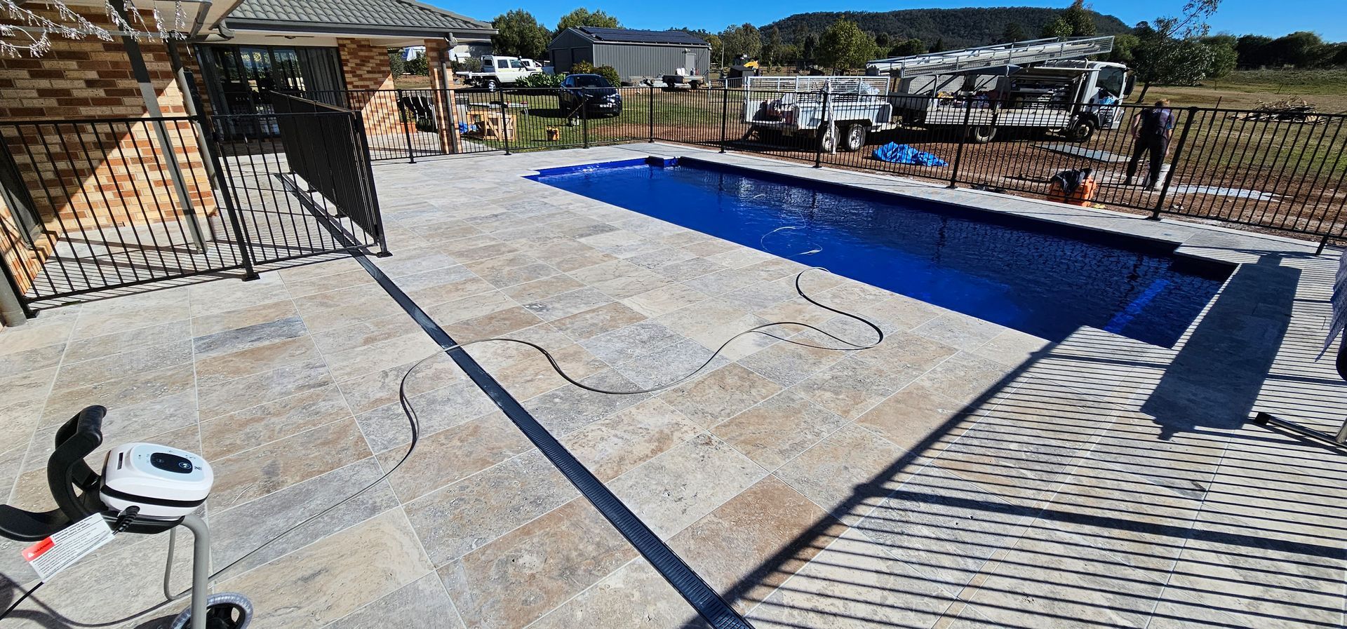 Enclosed Pool with Glass — Pool Builder in Tamworth, NSW