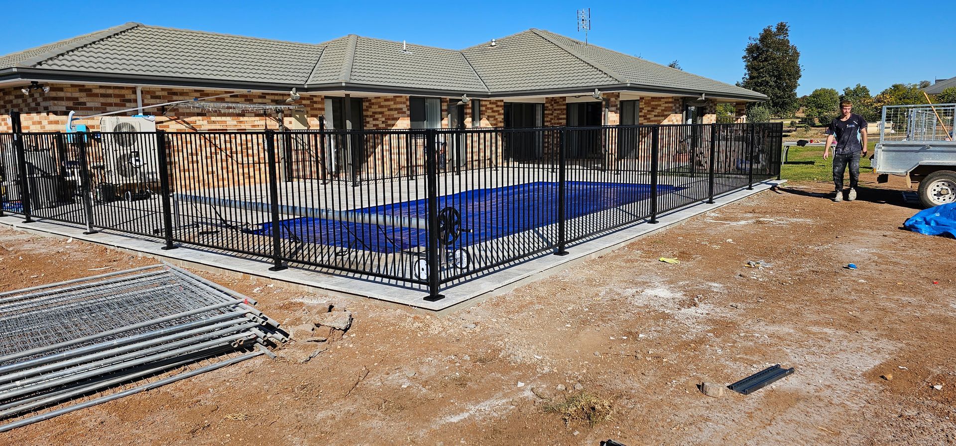 Customized Pool Area — Pool Builder in Gunnedah, NSW