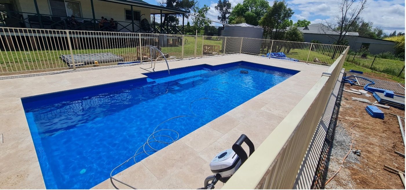 Stainless Steel Pool Handrail — Pool Builder in Moore Creek, NSW