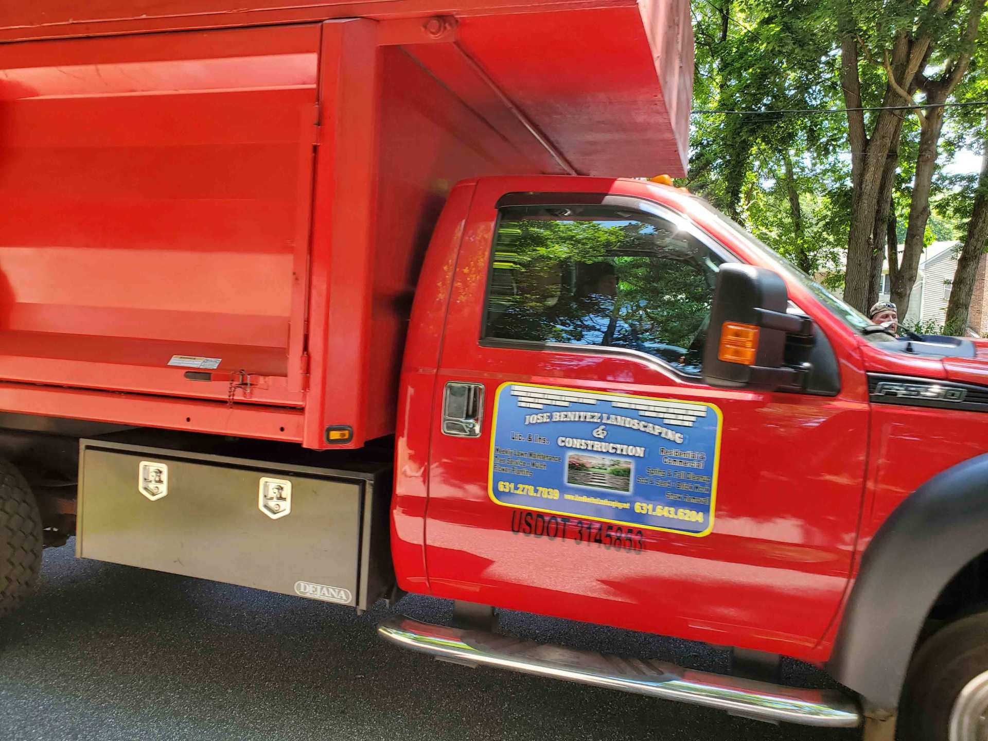 Service Car — Long Island, NY — Bamboo Removal and Landscaping Design in Long Island by Jose Benitez