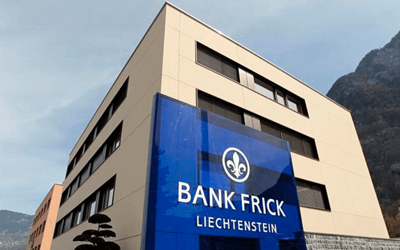 Firmengebäude Bank Frick