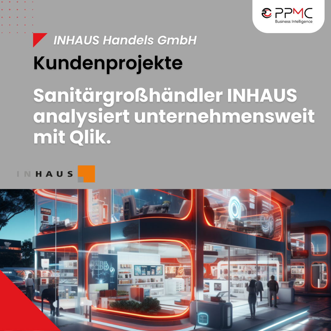 Sanitärgroßhandel INHAUS analysiert unternehmensweit mit Qlik