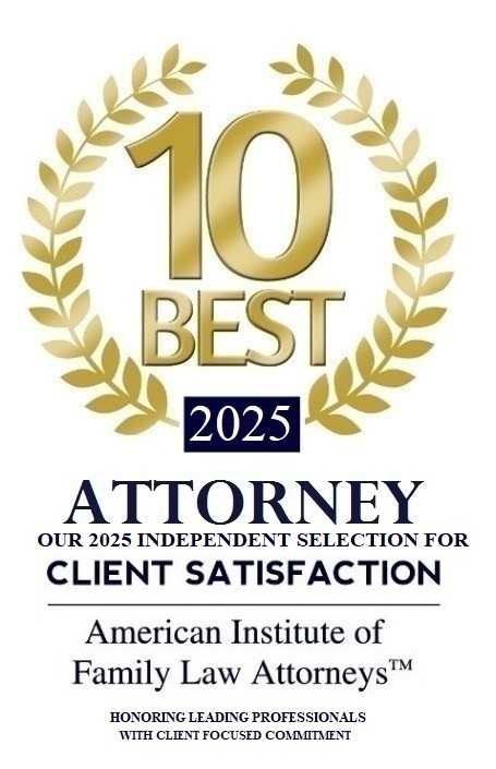 A logo for the american institute of family law attorneys