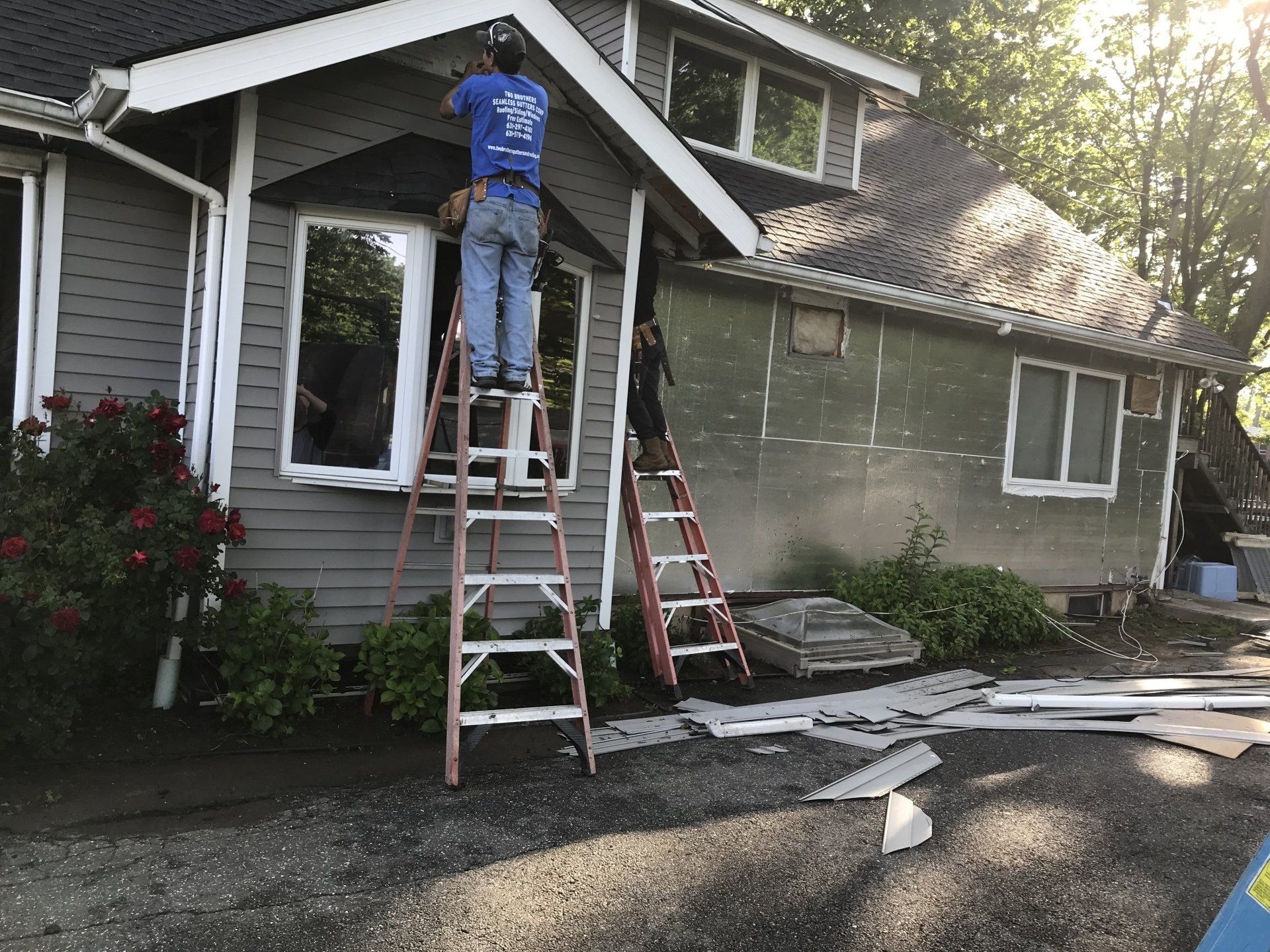 Gallery Long Island, NY Two Brothers Gutters and Roofing