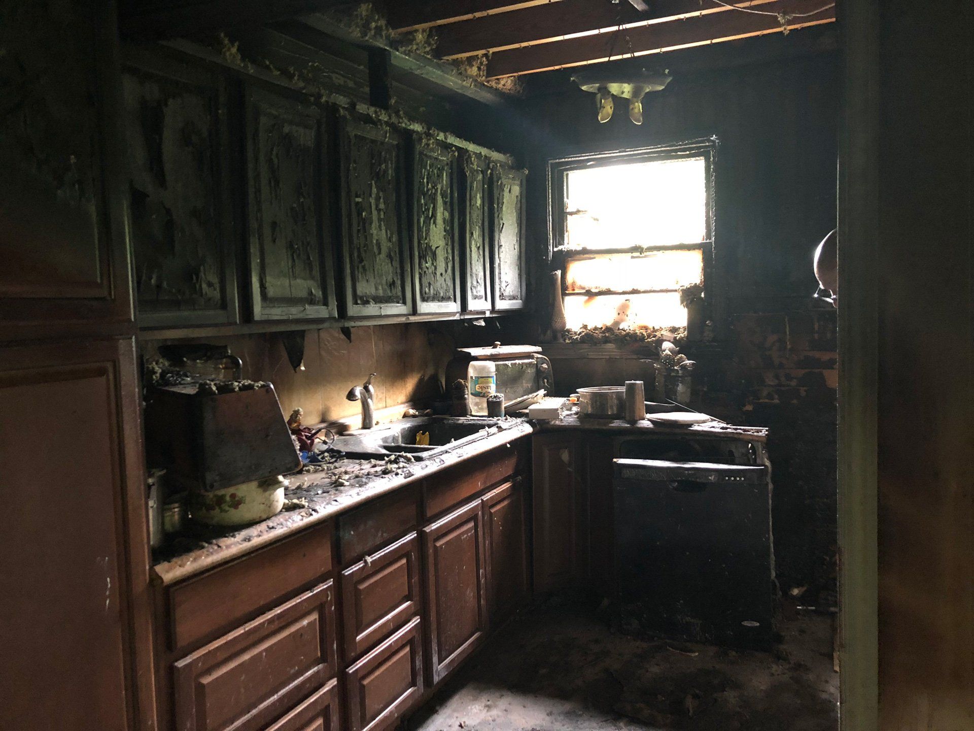 Henderson Kitchen Before — Tuscaloosa, AL — Toby Nichols Construction