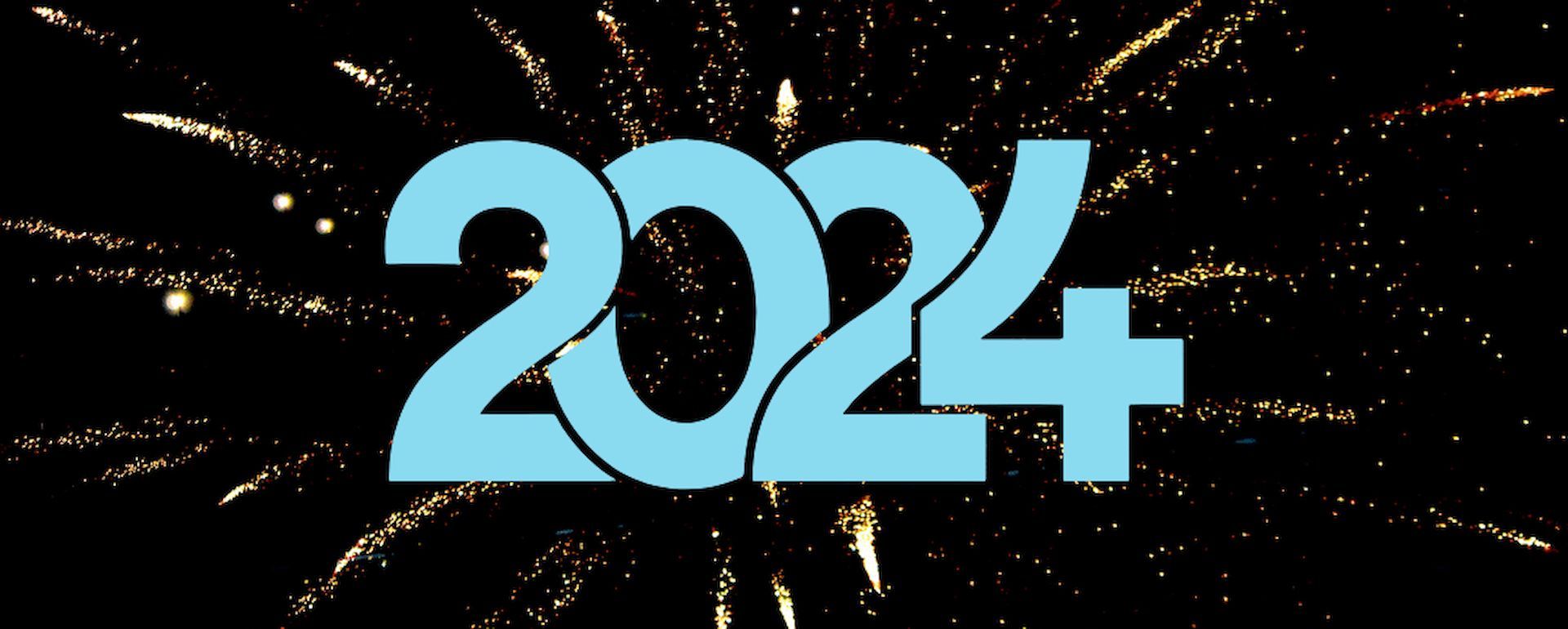 The Number 2024 is Surrounded by Fireworks — Nyblad Construction in Caloundra West, QLD