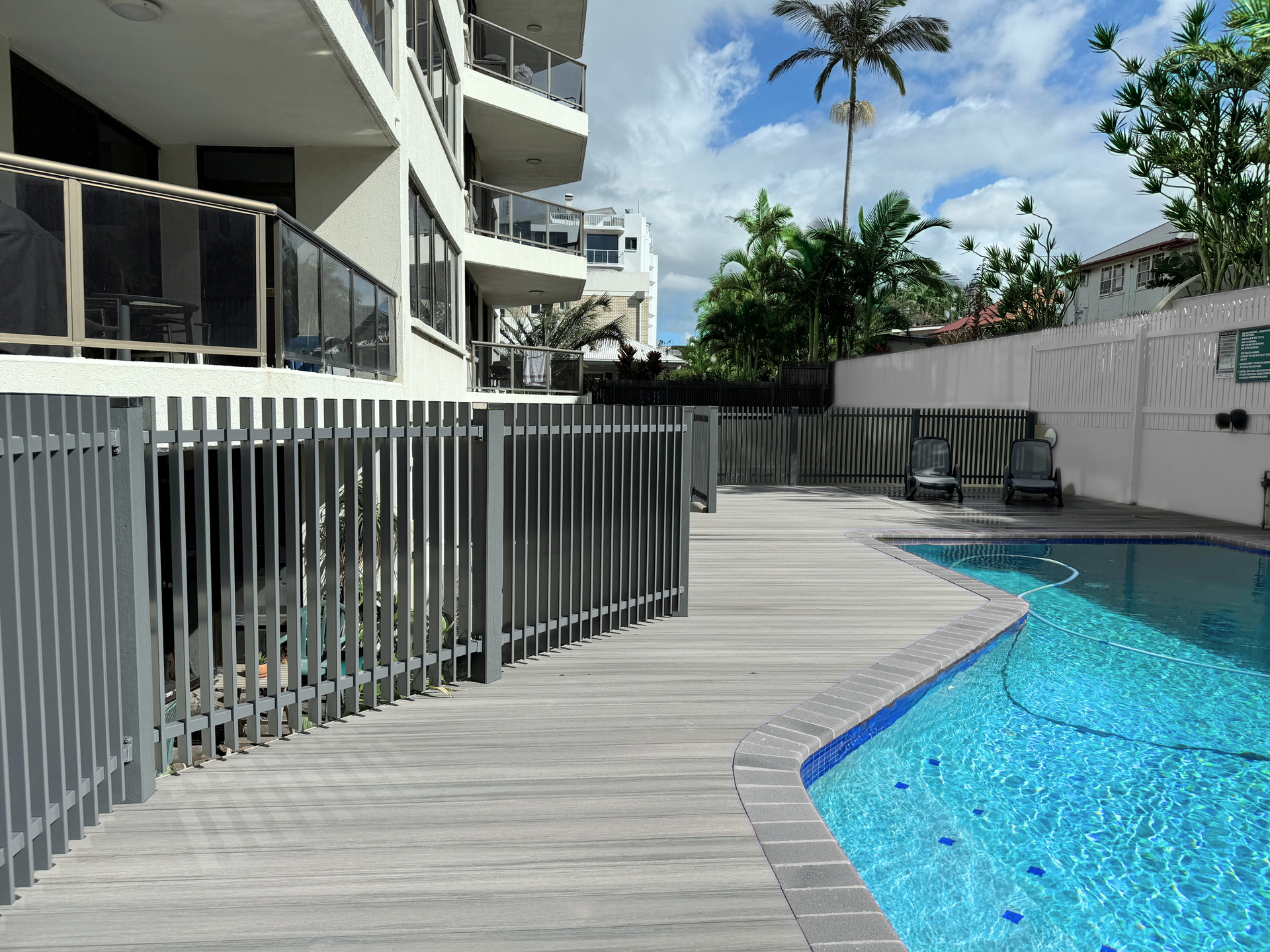 Fence Surrounds a Swimming Pool — Nyblad Construction in Caloundra West, QLD