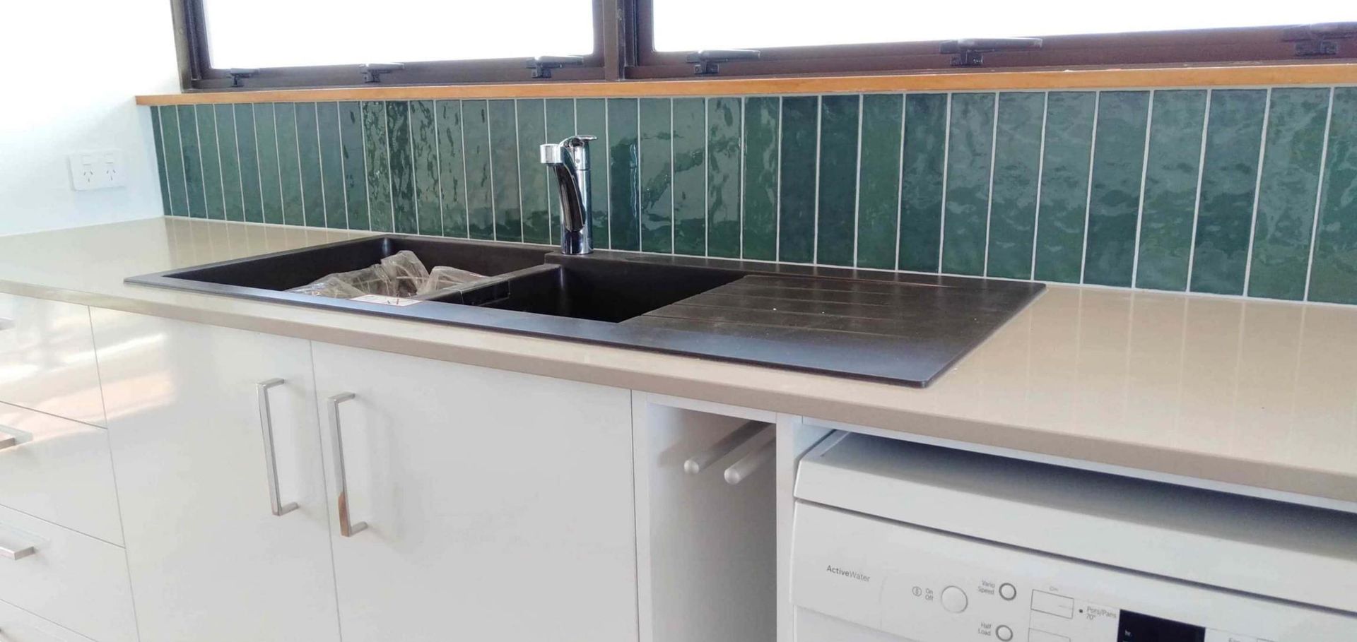 Kitchen With Two Sinks — Nyblad Construction in Caloundra West, QLD