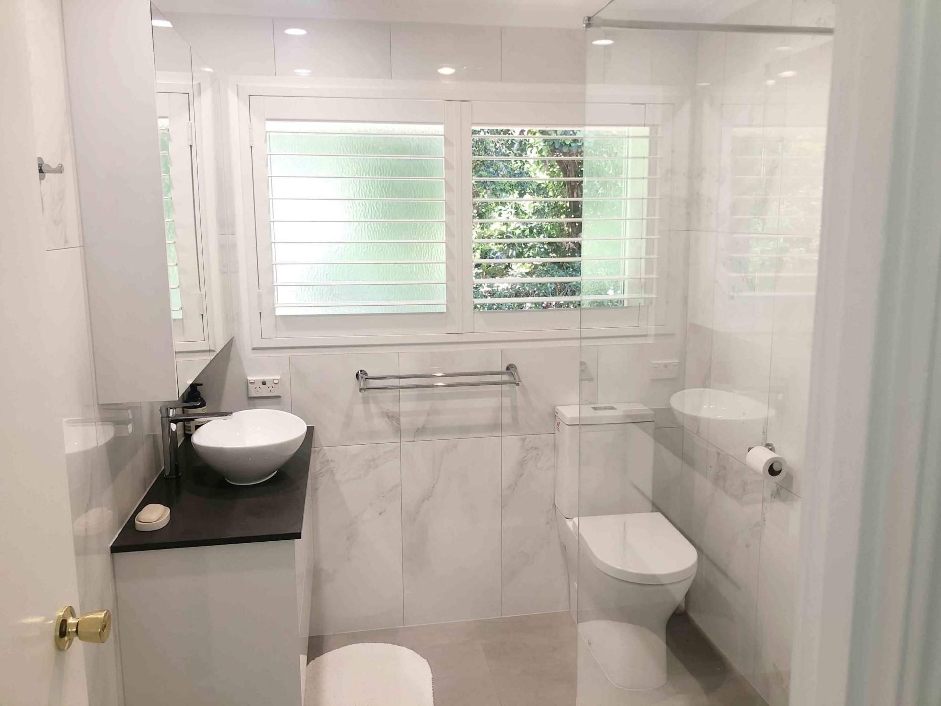 Bathroom With a Sink — Nyblad Construction in Caloundra West, QLD