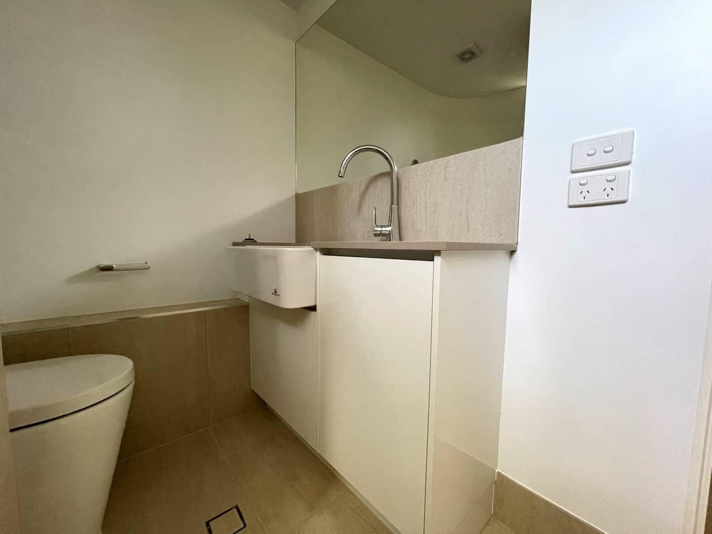 Bathroom With a Toilet — Nyblad Construction in Caloundra West, QLD