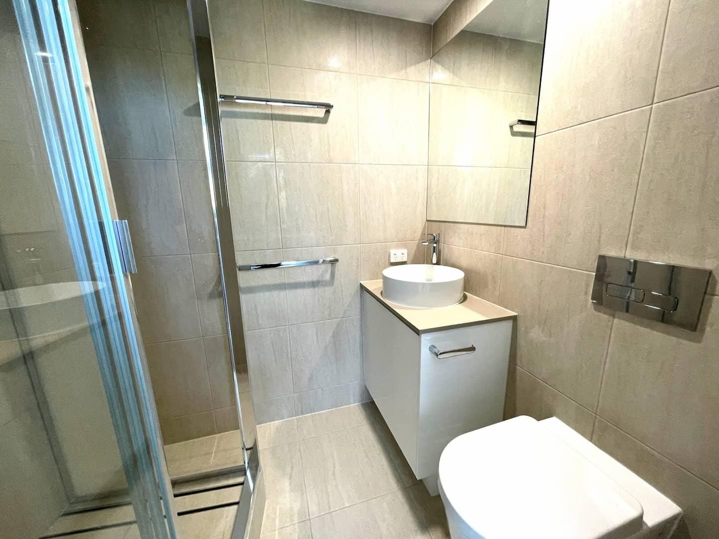 Bathroom With a Toilet — Nyblad Construction in Caloundra West, QLD