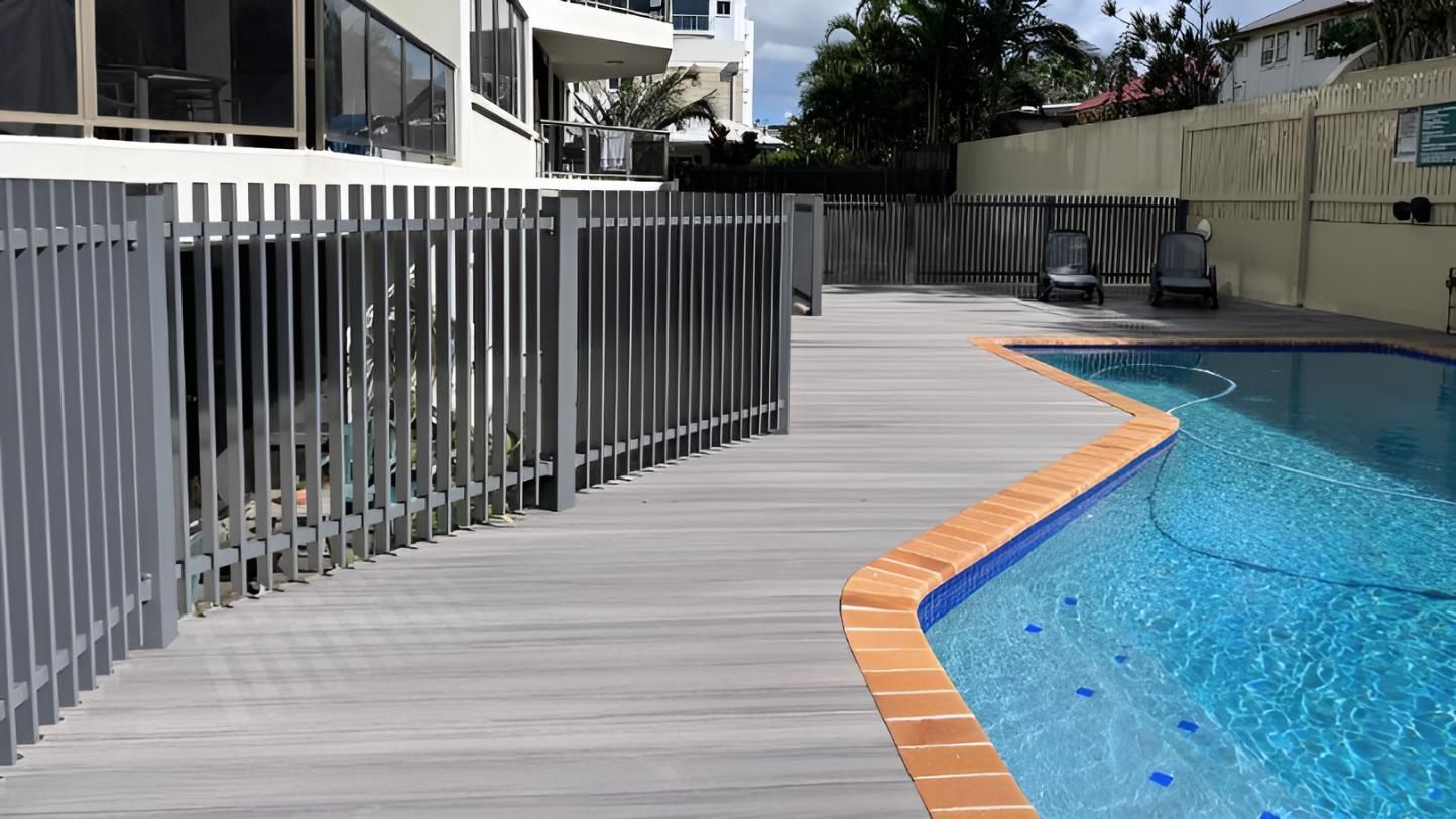 Fence Surrounds a Swimming Pool — Nyblad Construction in Caloundra West, QLD