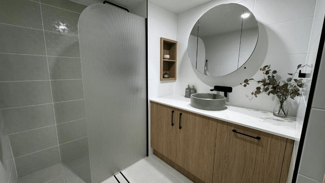 Bathroom With a Sink — Nyblad Construction in Caloundra West, QLD