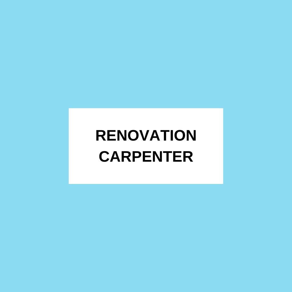 Renovation Carpenter — Nyblad Construction in Caloundra West, QLD