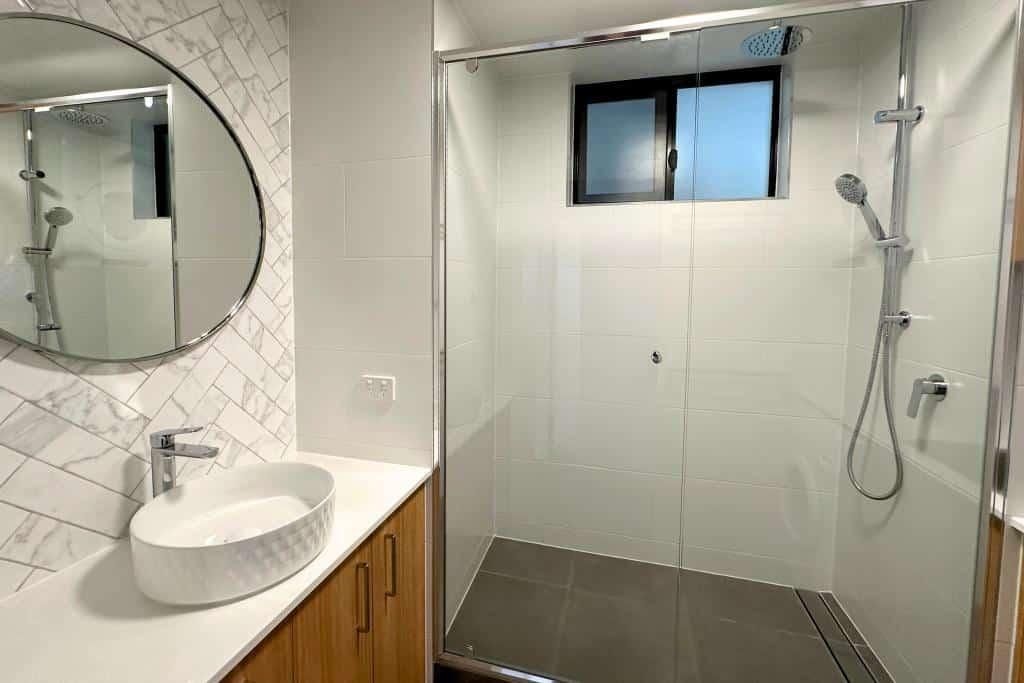Bathroom With a Sink — Nyblad Construction in Caloundra West, QLD