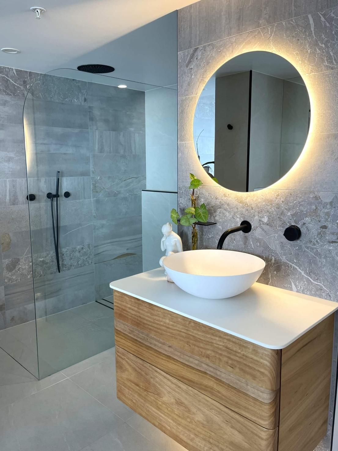 Bathroom With a Sink — Nyblad Construction in Caloundra West, QLD
