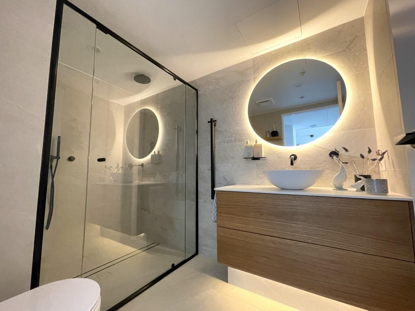 Bathroom With a Toilet — Nyblad Construction in Caloundra West, QLD