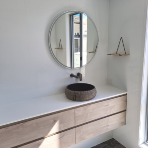 Bathroom Vanity With Drawers — Nyblad Construction in Caloundra West, QLD