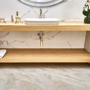 Stacked Floating Benchtops — Nyblad Construction in Caloundra West, QLD