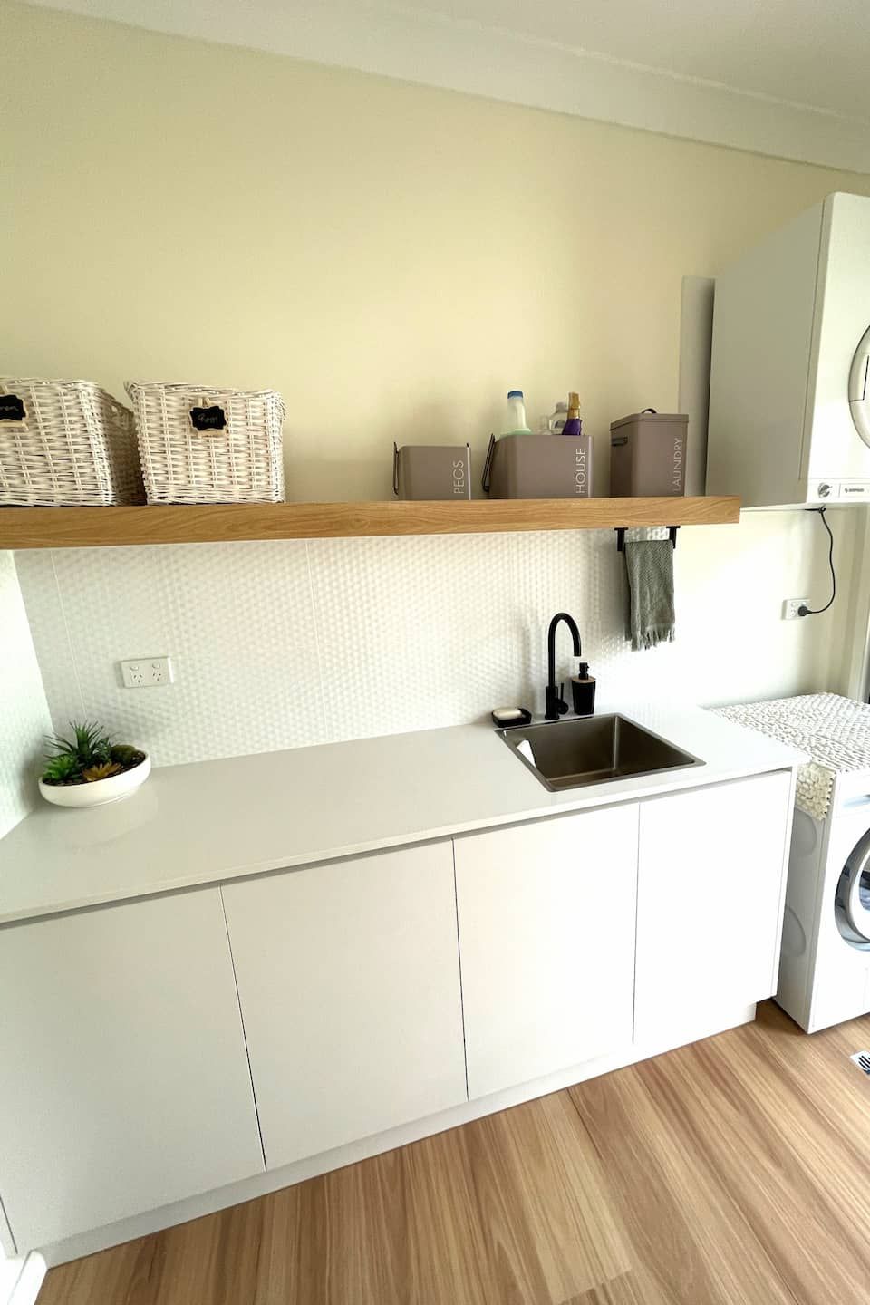 Laundry Room With a Sink — Nyblad Construction in Caloundra West, QLD