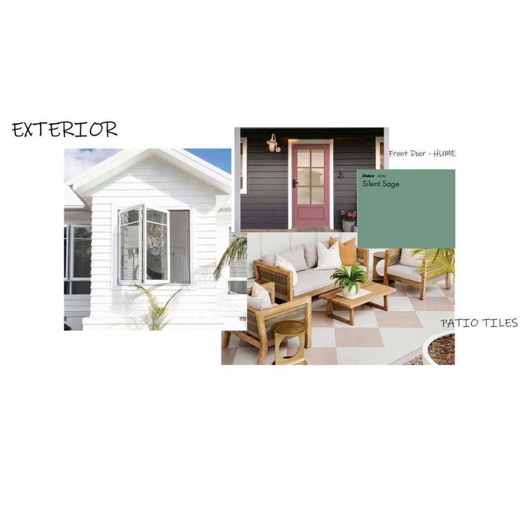 A Collage Of Pictures Of A House And A Patio — Nyblad Construction in Caloundra West, QLD