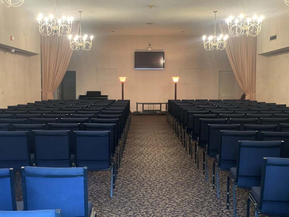 Chapel at at A.F. Crow & Son Funeral Home, Inc. Glasgow, KY