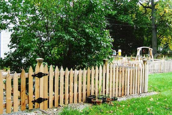 Ranch Fence — Wooden Fence with Gate in Grand Rapids, MI