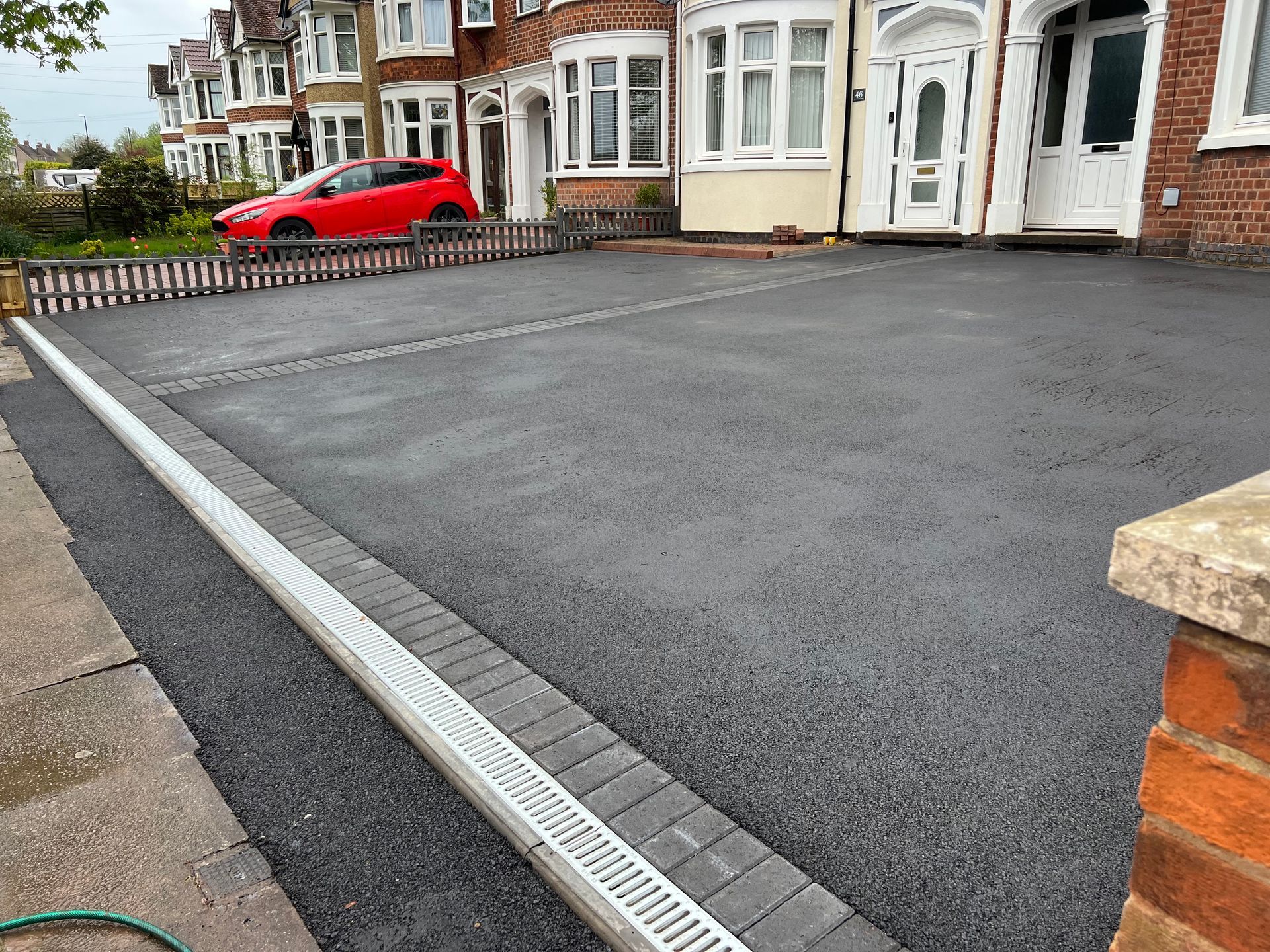 Double Tarmac Driveway