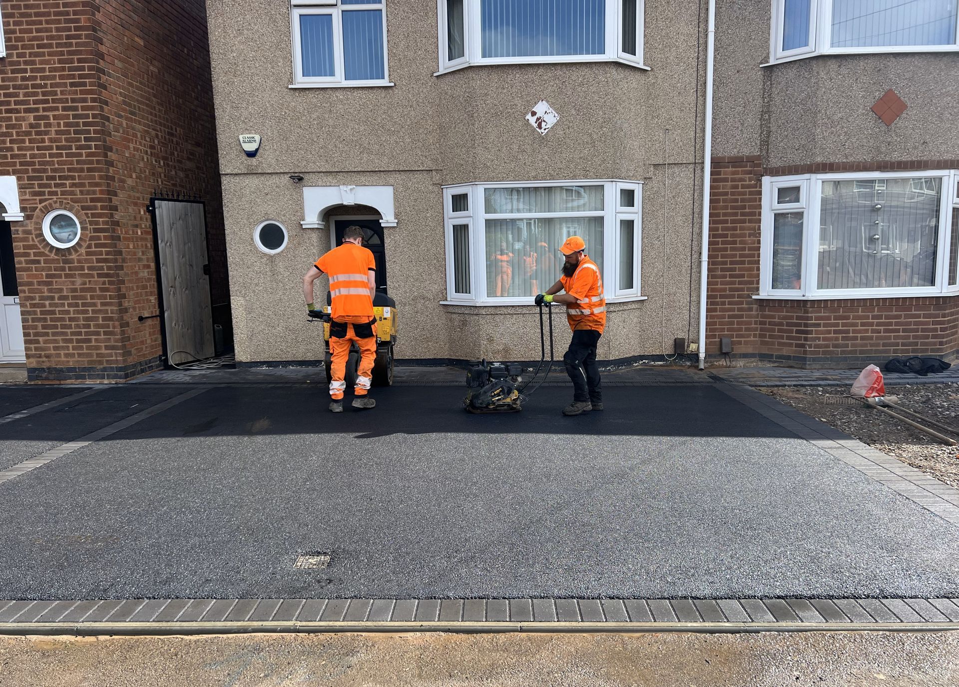 Tarmac Driveway in Progress A1 Creative