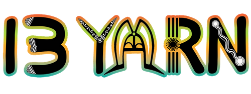 The word yarn is written in colorful letters on a white background.