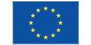Un drapeau bleu avec des étoiles jaunes dans un cercle