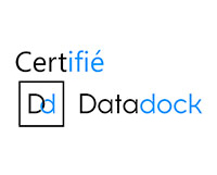 C'est un logo pour une entreprise appelée datadock.