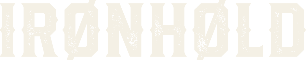 Texte indiquant « IRONHOLD ».