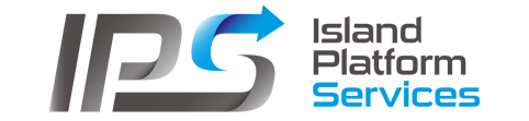 Logo for Island Platform Services featuring the letters 