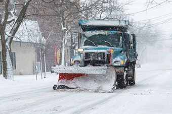Snow Plowing — Byron, MN — Oelkers Services