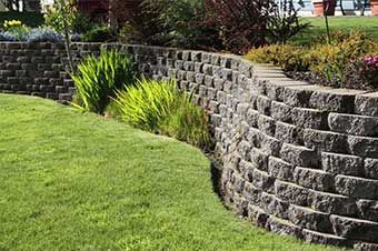 Retaining Walls — Byron, MN — Oelkers Services