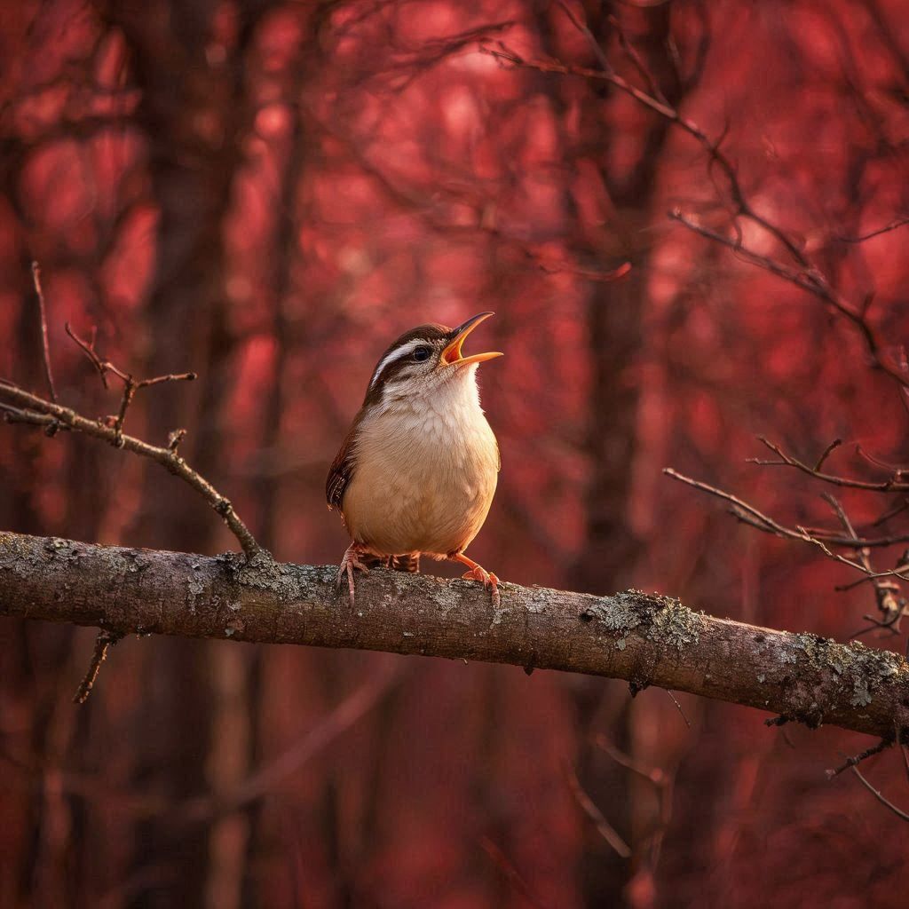 Red Sky at Morning by Susan C. Ramirez | Allegheny Musings