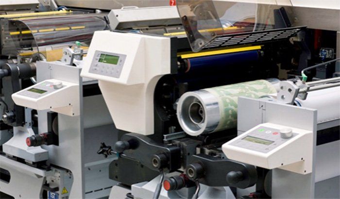 Label printing machinery
