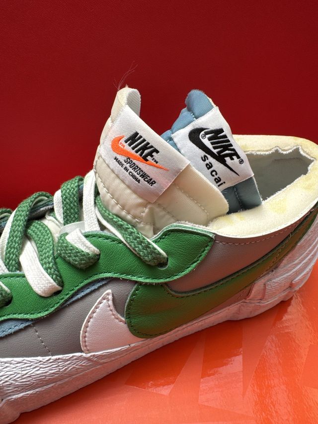 9.5M Nike Blazer Low Sacai Classic Green