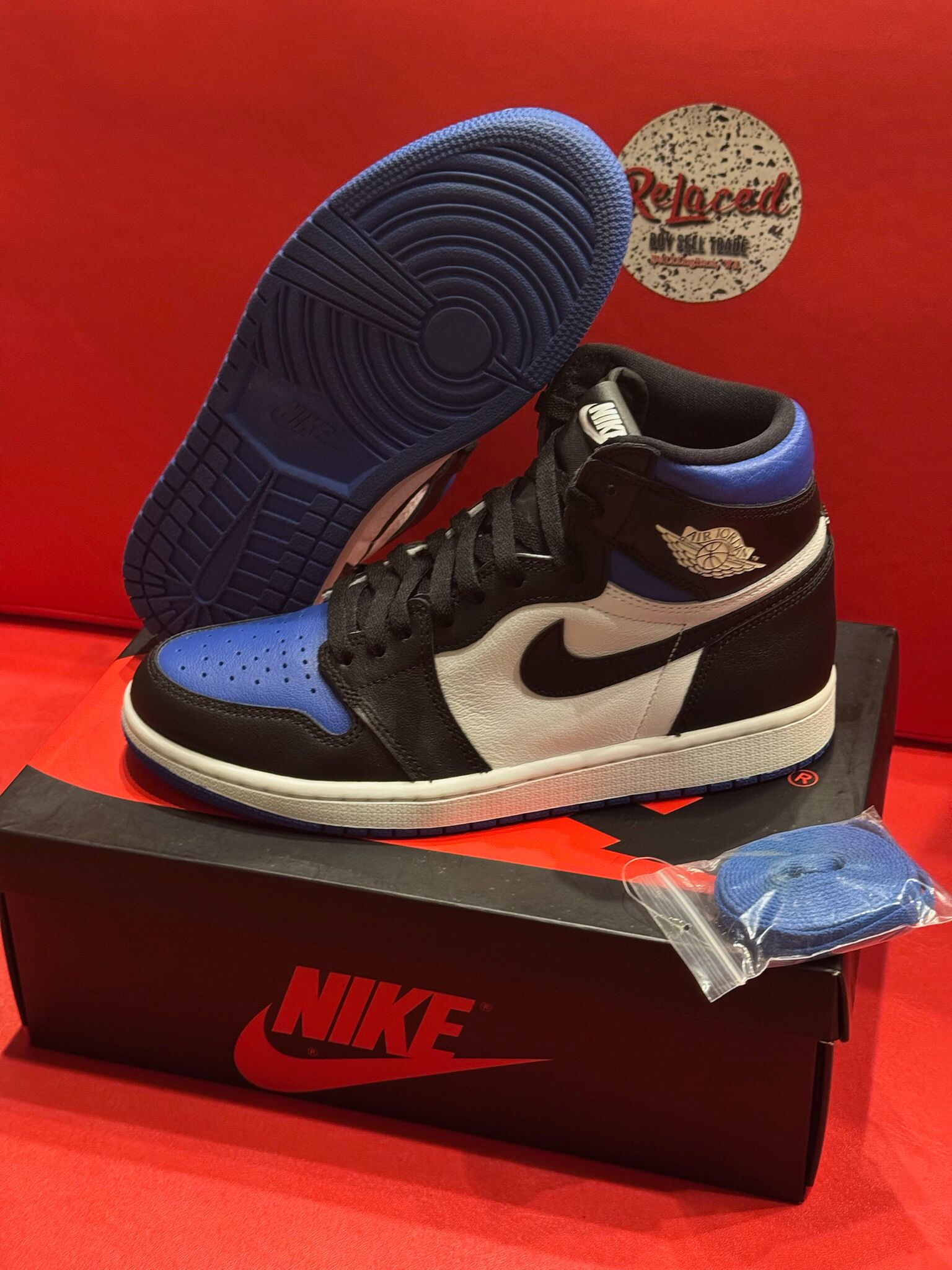 8.5M Jordan 1 Retro High Royal Toe