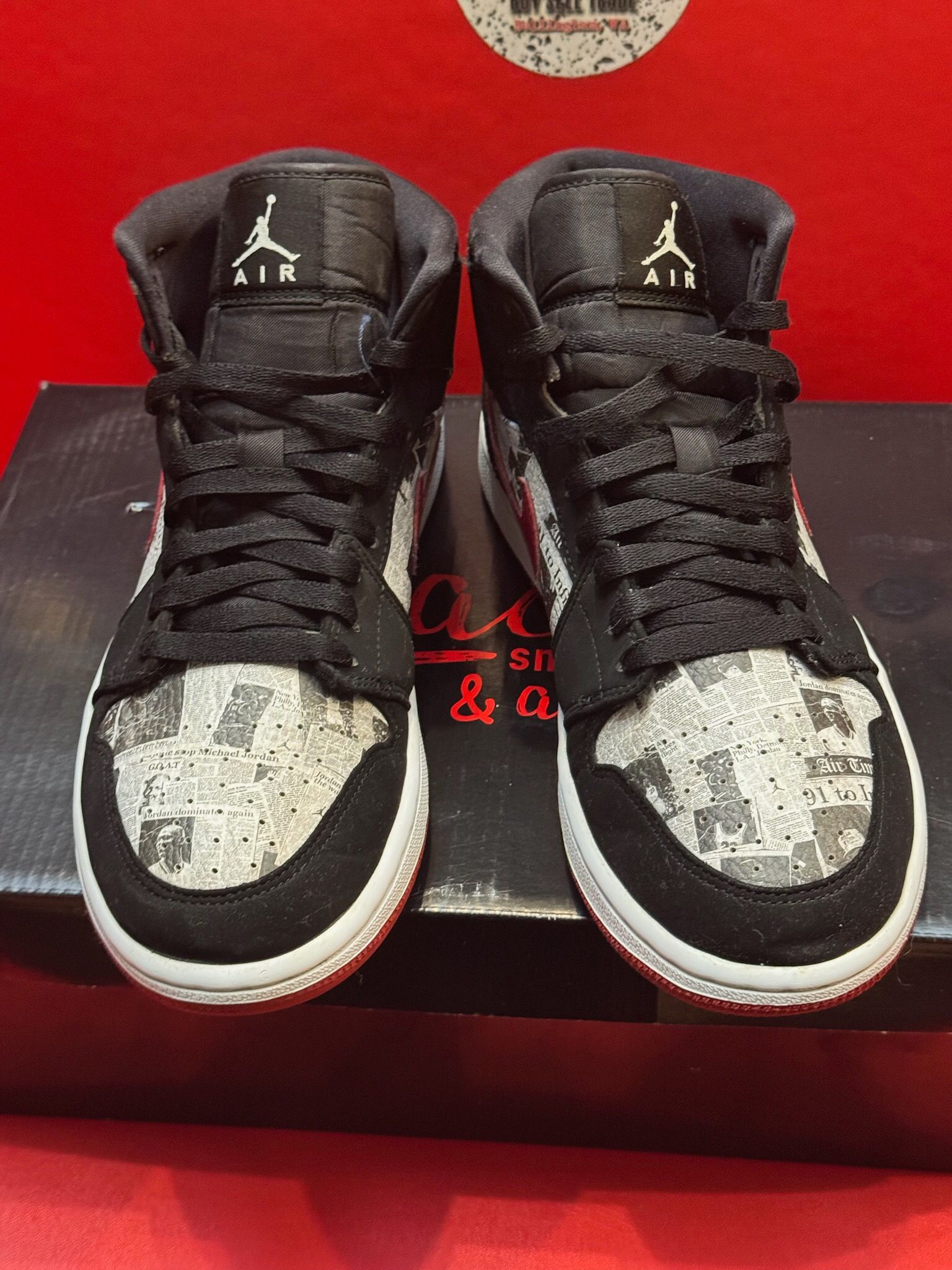 Jordan 1 Mid Newspaper Air times