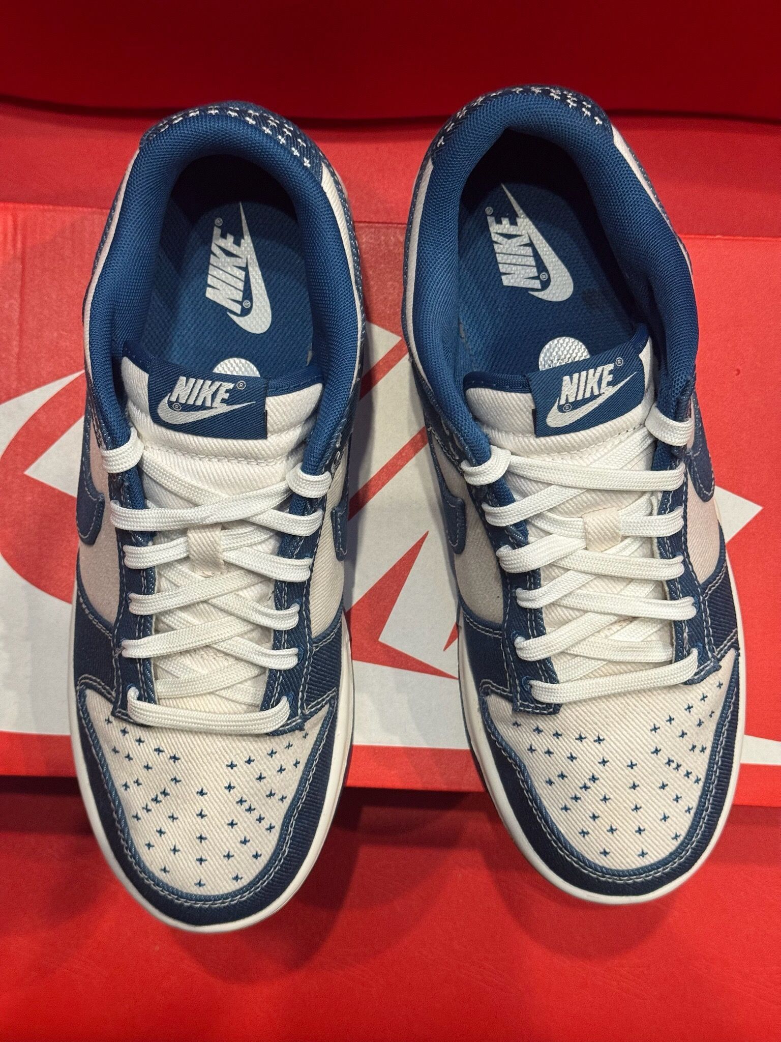 8M Nike Dunk Low Industrial Blue Sashiko