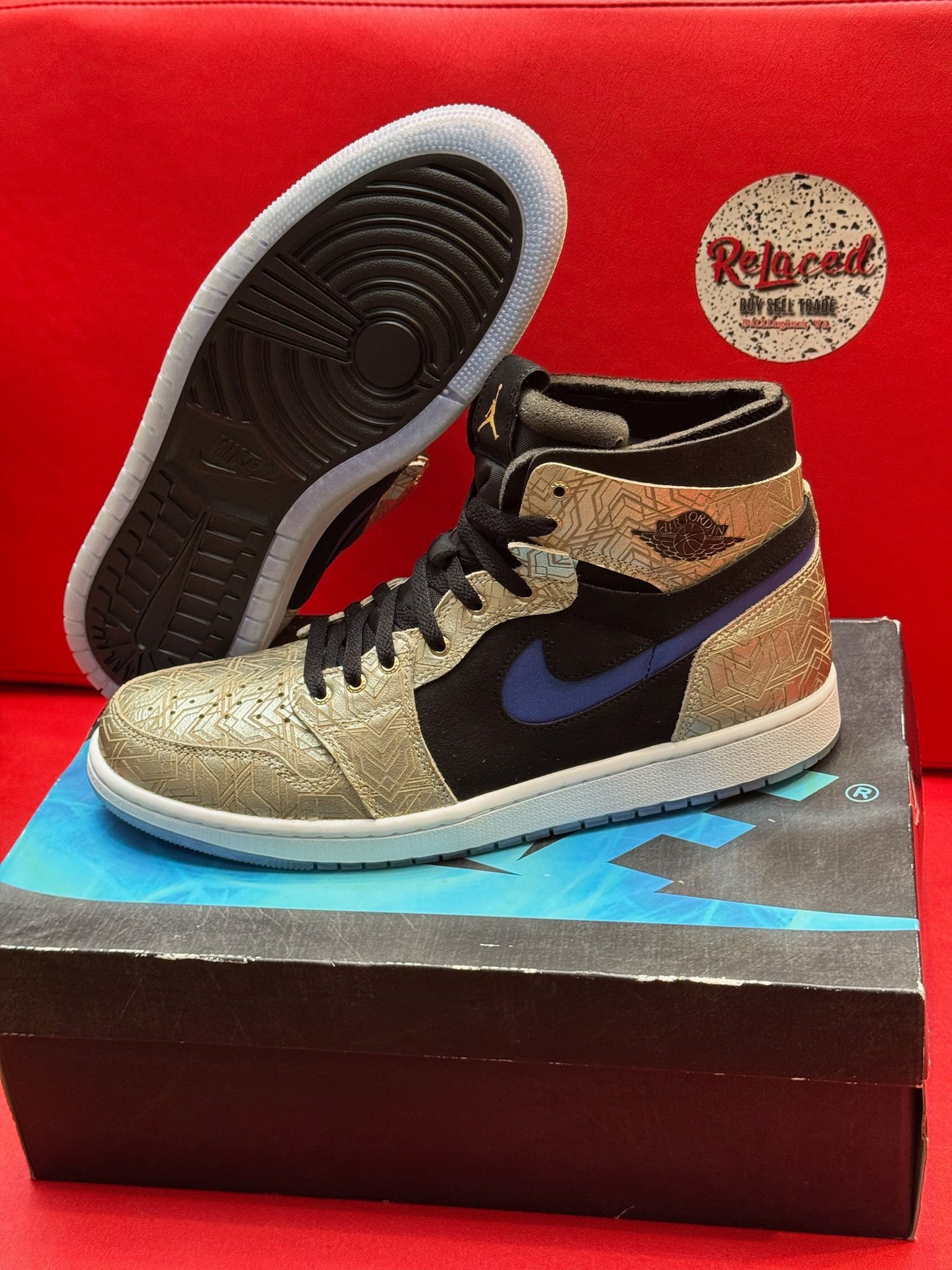 Jordan 1 High Zoom Air CMFT Gold Laser