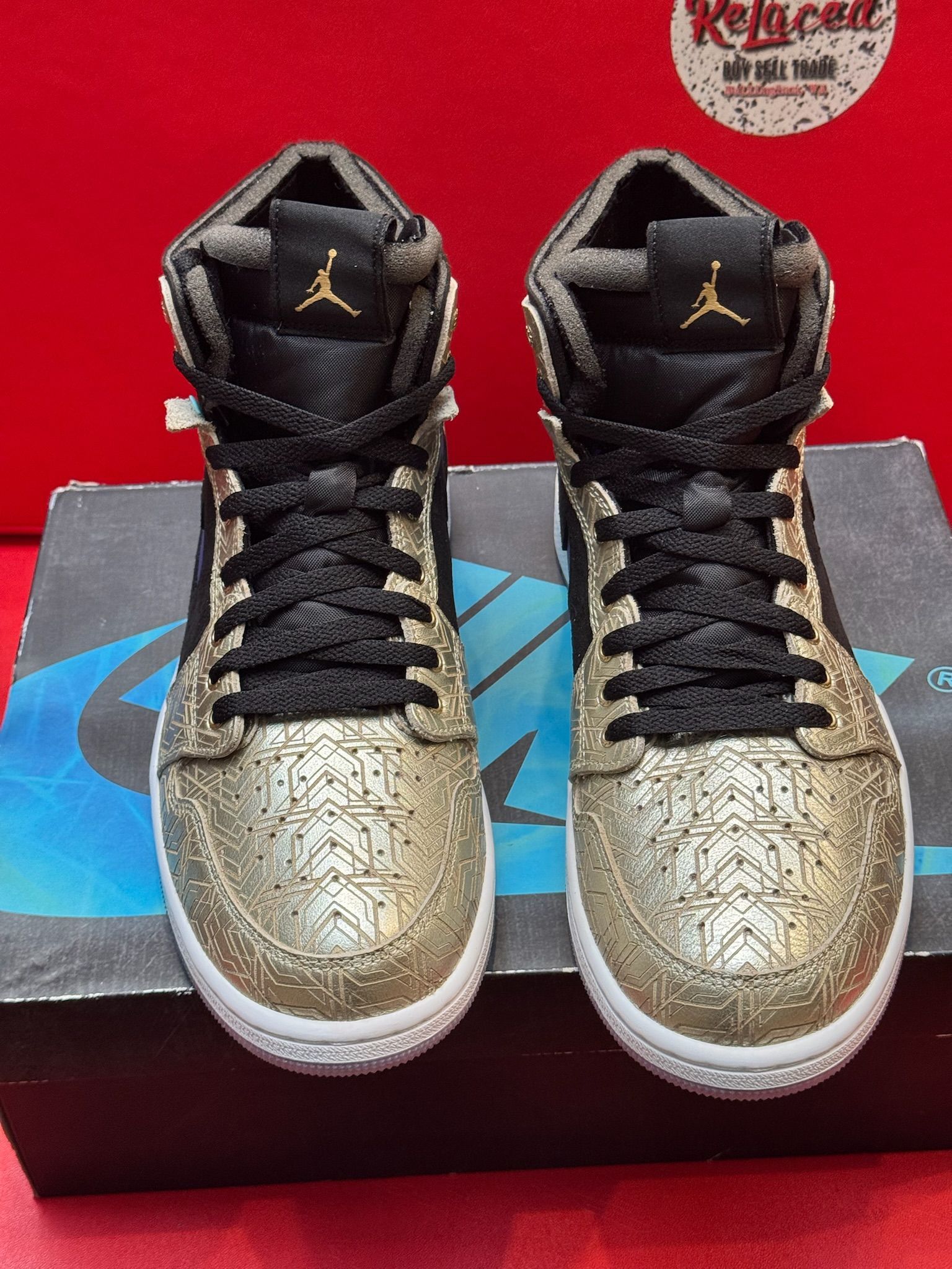 Jordan 1 High Zoom Air CMFT Gold Laser