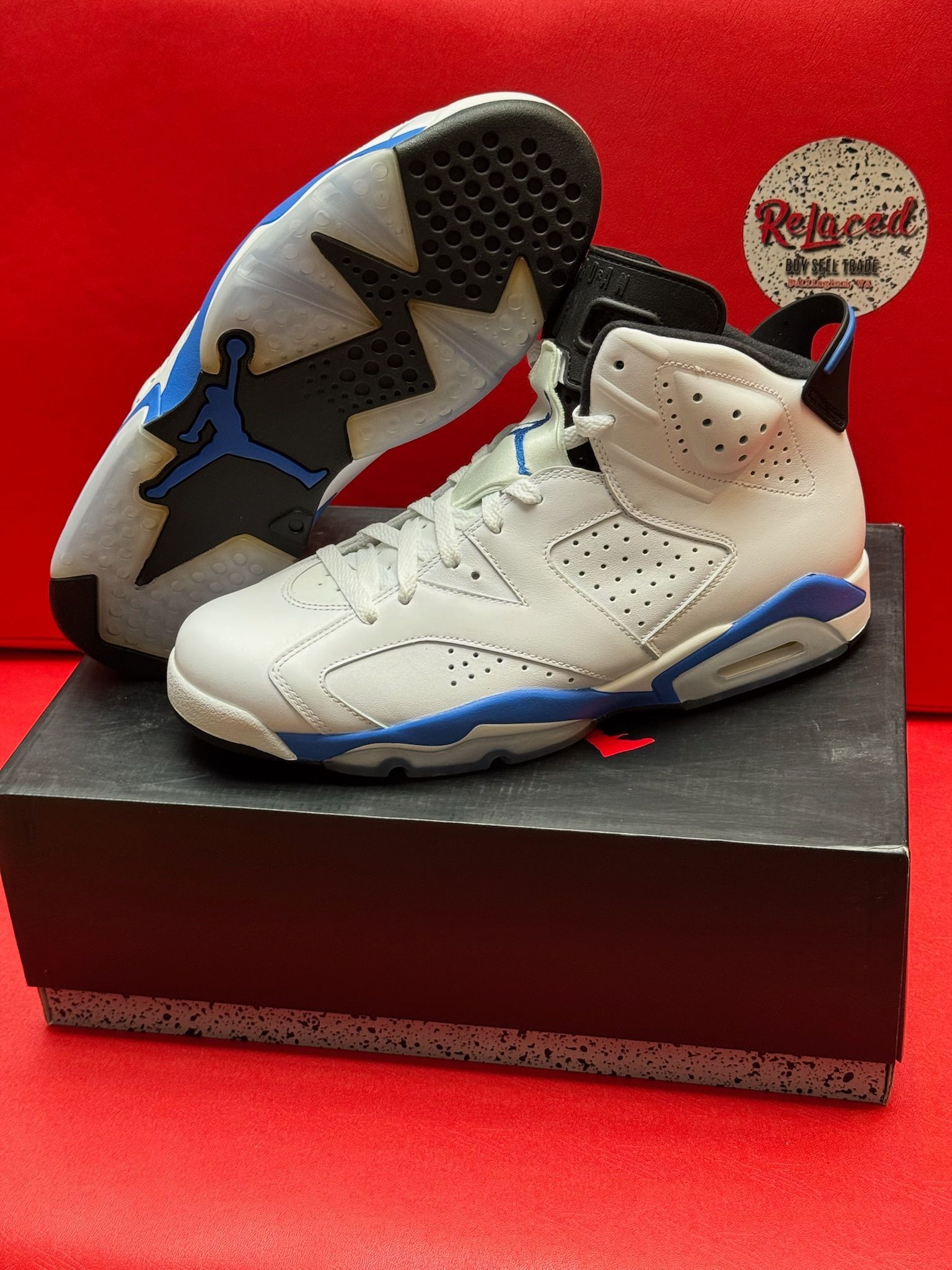 11.5M Jordan 6 2014 Sport Blue